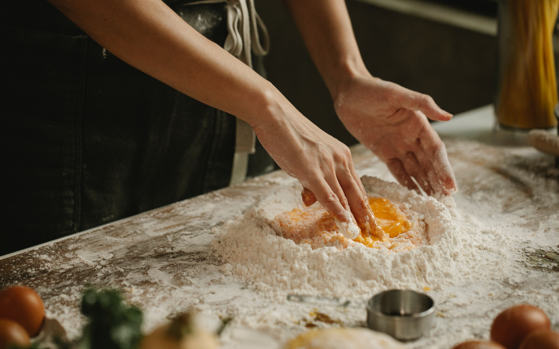 boulanger au travail 
