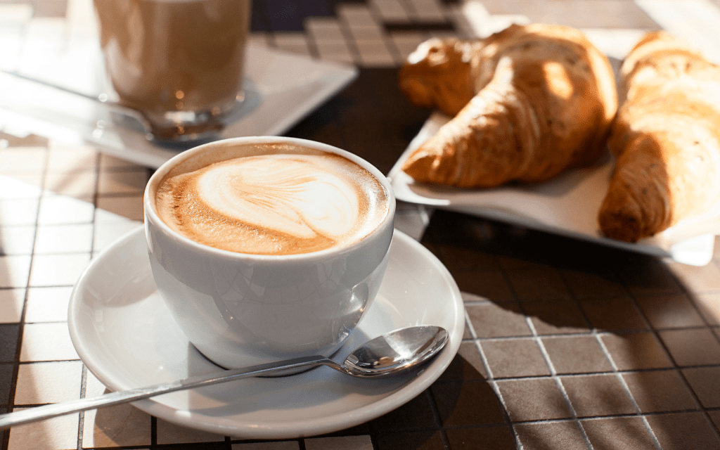 café croissant